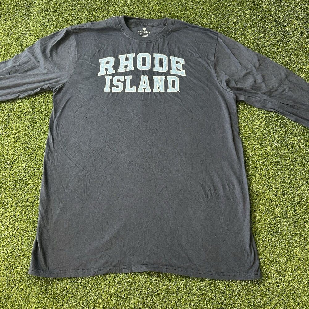 Fanatics Rhode Island Men’s Large Navy Blue Long Sleeve Graphic T-Shirt